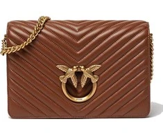 Pinko Dámská kožená crossbody kabelka 100063 A0GK L48Q