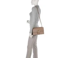 Pinko Dámská kožená crossbody kabelka 100941 A0F1 D01Q