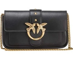 Pinko Dámská kožená crossbody kabelka 100061 A0F1 Z99Q