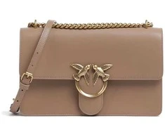 Pinko Dámská kožená crossbody kabelka 100941 A0F1 D01Q
