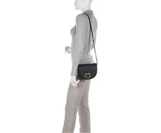 Pinko Dámská kožená crossbody kabelka 101969 A0QO Z99Q