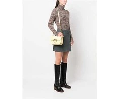 Pinko Dámská kožená kabelka 100046 A14Q C08Q