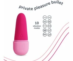 Rožinė PlusOne Intimní vibrátor Rožinė Passion sekso žaislai Moterims