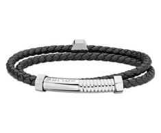 Police Double leather bracelet Bolt PEAGB2211242
