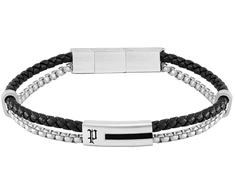Police Fashion double bracelet for men Dualcell PEAGB0082501