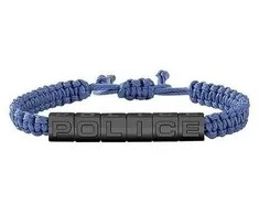 Police Rackwick mėlynas textile bracelet PJ26453BSUN02