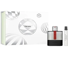 Prada Luna Rossa Carbon EDT tualetinis vanduo rinkinys vyrams, 100 ml