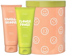 PUPA Milano Vanilla Groove &amp; Flower Power Happy Box dovanų rinkinys 3 vnt.