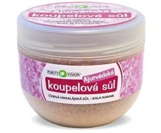 Purity Vision Ayurvedic bath salt (Himalayan Juodas Salt - Kala Namak), 500g