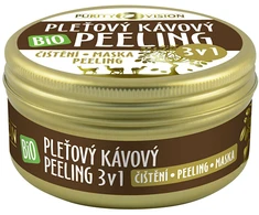 Purity Vision Coffee Bio Skin Peeling 3in1 Pilingas unisex, 70 ml