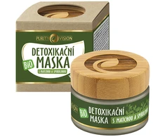 Purity Vision Detox Mask Matcha &amp; Spirulina veido kaukė unisex, 40 ml