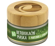 Purity Vision Detox Mask Matcha &amp; Spirulina veido kaukė unisex, 40 ml