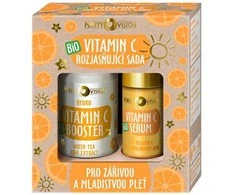 „Purity Vision Bio“ vitamino C rinkinys (stiprinamasis 100 ml + serumas 30 ml)