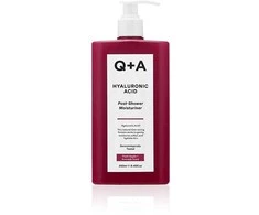 Q+A Hyaluronic Acid Post-Shower Moisturiser Drėkinamasis kūno kremas su hialurono rūgštimi, 250 ml