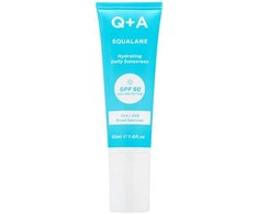 Q+A Squalane Hydrating SPF50 Drėkinamasis veido kremas nuo saulės, 50 ml