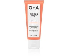 Q+A Ginger Root Daily Moisturiser Kasdienis drėkinamasis kremas, 75 ml