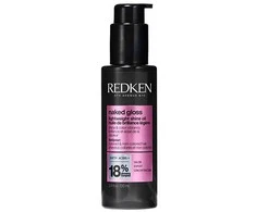 Redken Naked Gloss Aceite Ultraligero Brillo Efecto Espejo y Protección Térmica, 100 ml