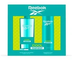 Reebok Cool Your Body rinkinys moterims (EDT, 100 ml + purškiamas dezodorantas, 150 ml)