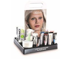 Refectocil antakių dažymo rinkinys Lash &amp; Brow Bar su juostelėmis