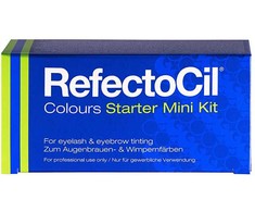 Refectocil Pradinis rinkinys antakiams ir blakstienoms dažyti Colors Mini