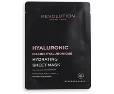 Revolution Skincare Hyaluronic Acid Hydrating Sheet Mask drėkinamoji lakštinė kaukė su hialurono rūgštimi 5vnt.