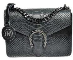 Roberta M Moteriška odinė rankinė RM8140 Nero