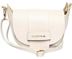 Roberta M Dámská kožená crossbody kabelka 1870T rusvai gelsvas