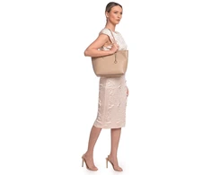 Roberta M Women's leather handbag RM152T Fango