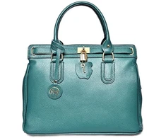 Roberta M Women's leather handbag RM1805 Verde