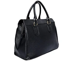 Roberta M Women's leather handbag RM1805 Nero