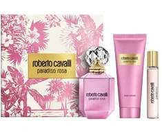 Roberto Cavalli „Paradiso Rosa“ – EDP 75 ml + kūno losjonas 100 ml + EDP 15 ml