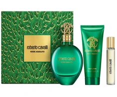 Roberto Cavalli Signature Verde Assoluto - EDP 75 ml + body lotion 100 ml + EDP 15 ml