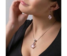 Romantic Hidden Passion pakabukas with pink Lampglas pearl NCH1/CHI