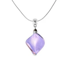 Romantic Hidden Passion pakabukas with violetinė Lampglas pearl NCH3/CHI