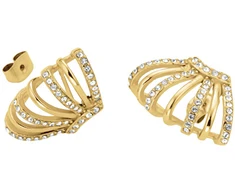 Rosefield Akinantys auksu padengti auskarai su Swarovski kristalais JECCG-J1029