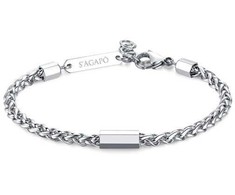 Sagapo Modern steel bracelet Ripple SRP15
