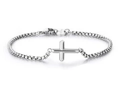 Sagapo Stylish men´s bracelet Cross Rogue SRG12