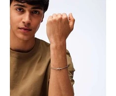 Sagapo Stylish men´s bracelet Cross Rogue SRG12