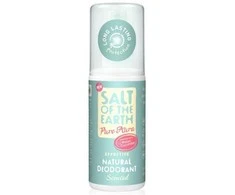 Salt Of The Earth Žemės druska 100 % natūralus dezodorantas „Melonas ir agurkas Pure Aura“ (natūralus dezodorantas), 100 ml