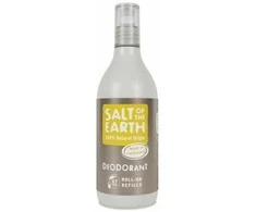 „Salt Of The Earth“ gintaro ir santalmedžio natūralaus rutulinio dezodoranto papildymas (dezodoranto rutulinių papildymų papildymas), 525 ml