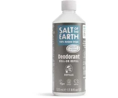 „Salt Of The Earth“ natūralaus rutulinio dezodoranto papildymas „Vetiver &amp; Citrus“ (dezodoranto rutulinio papildymo papildymai), 525 ml