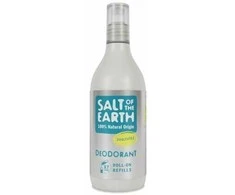 „Salt Of The Earth“ natūralaus rutulinio dezodoranto papildymas be kvapo (dezodoranto papildymai), 525 ml