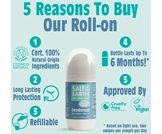Salt-Of-The-Earth Ocean &amp; Coconut Deo Roll-on - Přírodní kuličkový deodorant 75ml
