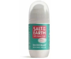 „Salt Of The Earth“ natūralus rutulinis dezodorantas su melionu ir agurku (dezodorantas rutulinis), 75 ml