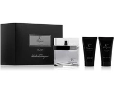 Salvatore Ferragamo F By Ferragamo Juodas - EDT 100 ml + dušo želė 75 ml + balzamas po skutimosi 75 ml