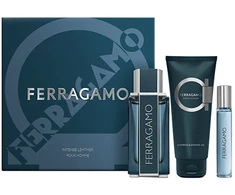Salvatore Ferragamo Ferragamo Intense Leather - EDP 100 ml + dušo želė 100 ml + EDP 15 ml