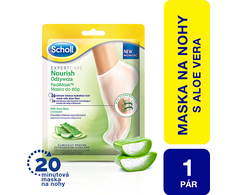 Scholl Expert Care maitininantis Foot Kaukė Aloe Vera