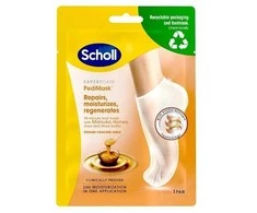 Scholl drėkinamoji pėdų kaukė su manukos medumi Expert Care PediMask™ (kojų kaukė su manukos medumi) 1 pora