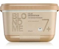 „Schwarzkopf Professional BLONDME Bond Forcing“ („Premium Clay Light ener“) 350 g