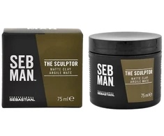 MAN Sebastian Professional matinį atspalvį suteikiantis plaukų molis „The Sculptor“ (matinis molis), 75 ml